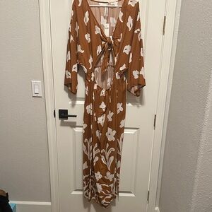 chinese dress ladies Lilka Anthropologie Long Weekend Embroidered Romper – White Chocolate  Couture main image 0